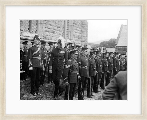 Guard of Honour, Isle of Man Volunteers, Tynwald Day, St John's, Isle of Man by George Bellett Cowen